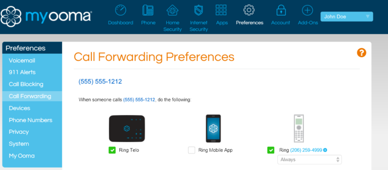 Ooma phone activation key